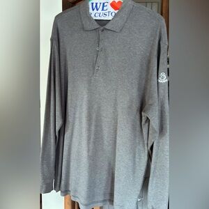 Bobby Jones Players Polo Long Sleeve Shirt Knit Top Golf Men Sz. XL